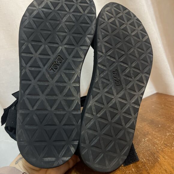 Teva Womens Size 8 Black Midform Universal Platform Sandals 1090969 Walking - Picture 5 of 10